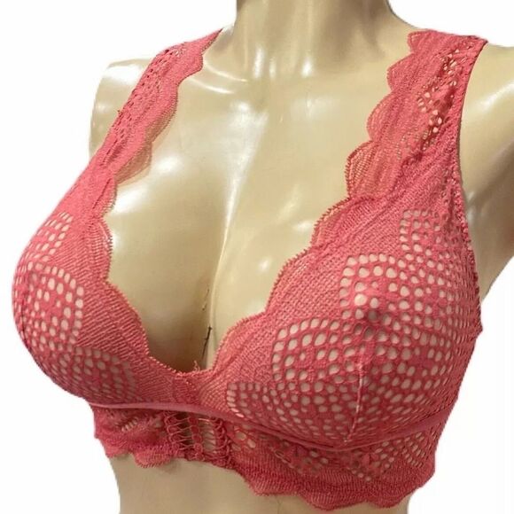 Victoria’s Secret Mesh lace Unlined Bralette bra - Picture 1 of 6